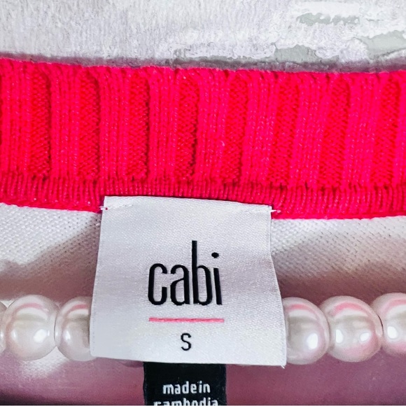 CAbi Style 6446 Pickleball Pullover Sweater Size S - Picture 9 of 11